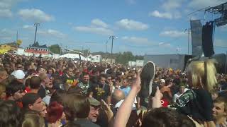 Epic Crowd Surfing at XFest 9 in Dayton Ohio 2010 [upl. by Dnomar822]