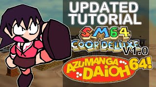 UPDATED TUTORIAL How to install SM64COOPDX v10 and the Azumanga Daioh 64 Pack [upl. by Muirhead]