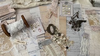 Let’s start making a Haberdashery journal journal haberdashery lace ​⁠ [upl. by Anihs]