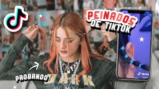 PROBANDO peinados FÃCILES de TIKTOK 2 parte [upl. by Eldredge591]