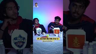 IPL auction meeting comedy criccomedy indiancricketer megaauction crickethumor ipl ipl2025 [upl. by Arlo]