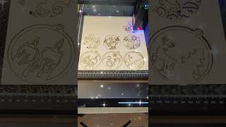 Vianočné ozdoby na prianie č3 vianocneozdoby vianoce christmas lasercutting engraving [upl. by Navac]