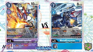 DIGIMON TCG Local match Hunter Purple vs Blue Flare Blue  HUNTER CARDS [upl. by How986]