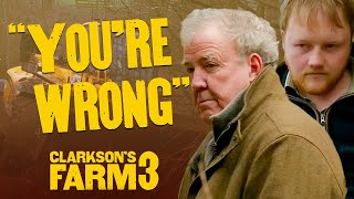 Jeremy amp Kaleb Have A Heated Argument  Clarkson’s Farm S3 [upl. by Guise]