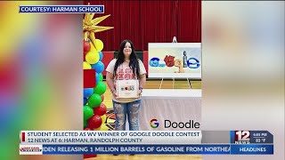 Randolph County student is West Virginia’s finalist in Google Doodle contest [upl. by Ellenoj]