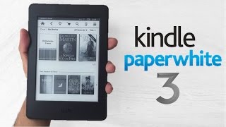 Kindle Paperwhite 3 2015 Unboxing amp Review [upl. by Ilyse]