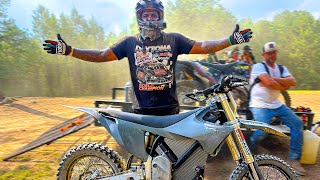 Worlds Most POWERFUL ELECTRIC Dirt Bike STARK VARG [upl. by Crist]