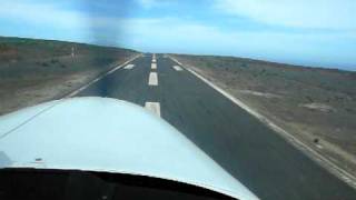 Rare video of plane landing on Socorro Island Mexico [upl. by Kenn233]