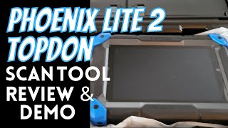 Topdon Phoenix Lite 2 BiDirectional Scan Tool Review [upl. by Ertsevlis]