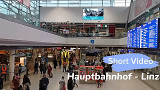 Short Video Hauptbahnhof Linz [upl. by Amalie]