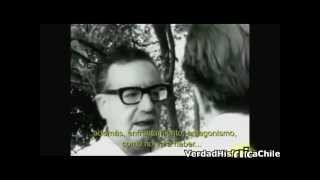 Salvador Allende reconoce en Cámara que ejercerá la violencia violará los derechos humanos [upl. by Llyrehc]