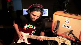 GITAR SOLO LAGULAGU MELAYU POPULAR  Featuring Oja using Orange Rocker 32 Stereo Tube Amplifier [upl. by Beaudoin]