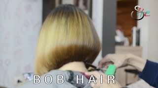 BOB HAIRCUT  tutorial cara potong rambut bob [upl. by Aras]