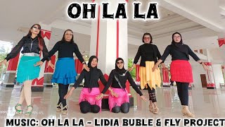 OH LA LA  Linedance  Phrased Improver  ChoreoLily HDAprilia MYanti HDampAsbar KaltimALL INA [upl. by Darla768]