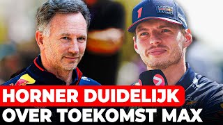 F1 negeert coureurs en verhoogt races Horner niet bang voor vertrek Verstappen  GPFans News [upl. by Aihtak]