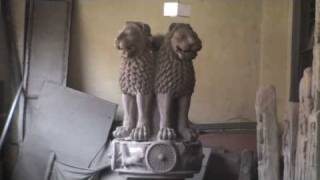 Lion Capital Patna Museum Bihar  India 2009 HD [upl. by Lebatsirhc]