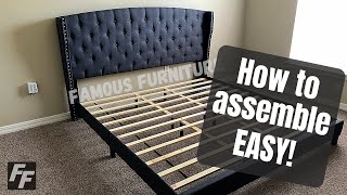 How to assemble a platform bed [upl. by Birgit271]