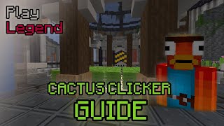 CACTUS CLICKER GUIDE PlayLegend [upl. by Janie]