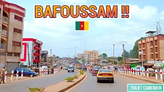 Ouest  Cameroun Bienvenue à BAFOUSSAM   Trajet Cameroun [upl. by Irakuy]