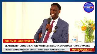 Leadership Conversation With Minnesota Diplomat Hamse Warfa in Minneapolis MN [upl. by Ob]