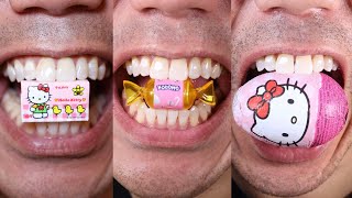 The Most Satisfying Chocolate and Candy Chewing Compilation Ever Made [upl. by Charmane]