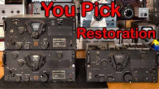 Restoration Warplane Radio Receiver BC348 [upl. by Eerak]