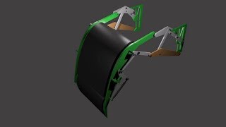 Blender 3D Doubleslotted Fowler Flaps [upl. by Acim]