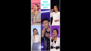 Mizo Idol 2022 Season 7 Top 5te [upl. by Divine914]