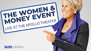 The Women amp Money Event at the Apollo Theater With Suze Orman [upl. by Raddatz437]