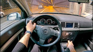 2007 Opel Vectra C 22 155 HP  POV Test Drive 797 Joe Black [upl. by Nahtnoj928]