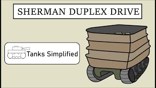 Tanks Simplified Sherman DD Duplex Drive [upl. by Nary]