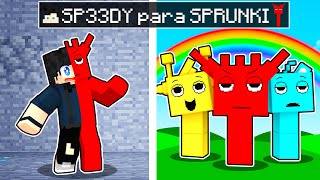 de SP33DY para SPRUNKI no MINECRAFT [upl. by Amalburga]