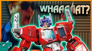 This Transformers OPTIMUS PRIME cant transform  Banana Force Orion Predator Review [upl. by Duck]