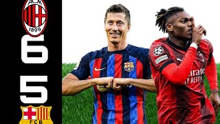 Official Match Highlights Barcelona vs ac milan 22 penaltys 34 Friendly [upl. by Lena]