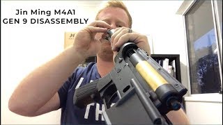 Gel Blaster  Jin Ming M4A1 Gen 9 Disassembly [upl. by Yhtimit]