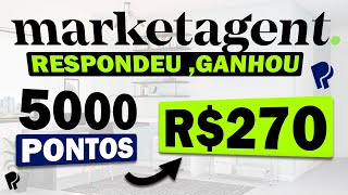 MARKETAGENT SITE PAGANDO até R270 RÁPIDO APENAS RESPONDENDO PESQUISAS RÁPIDAS [upl. by Ehling745]