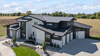 Drone Tour  9906 Stonehaus Dr Lees Summit MO  Dreams amp Design Building [upl. by Cavil137]