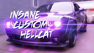 Insane Custom Hellcat Wrap Transformation [upl. by Aicila738]