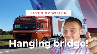 Voorspoedige dag in de vrachtwagen over langste hangbrug ter wereld  Vlog 58  Leven op wielen [upl. by Davison]