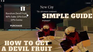 Project Baki 2 HOW TO GET DEVIL FRUITS 3 METHODS EASY GUIDE [upl. by Henning528]