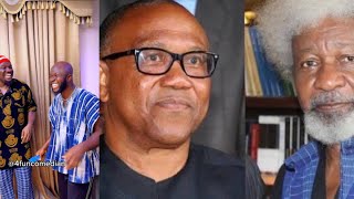 Professor Wole Soyinka saying that Peter Obi should not come out in 2027 [upl. by Sivrat]