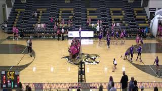 Bentonville High School vs Fayetteville High School Womens Freshman Volleyball [upl. by Lasala]