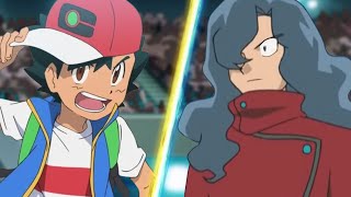 Pokemon Battle Ash Vs Tobias Ash Legendary Pokémon Team [upl. by Saudra]