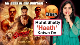 Singham Again Movie REVIEW  Deeksha Sharma [upl. by Gayleen]