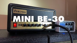 A 329 FRIEDMAN Friedman MINIBE 30 DEMO [upl. by Cenac]