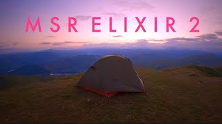 MSR ELIXIR 2 REVIEW  in the field test and review  summit camp Ben Ledi [upl. by Garek]