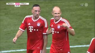 Bayern Munich 5  1 Borussia Mönchengladbach  GOALS  21072013 [upl. by Eceryt]