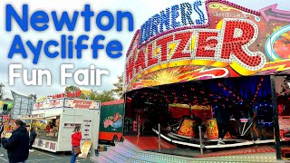 Newton Aycliffe Fun Fair  Turners Funfair  October 2021 [upl. by Deering252]