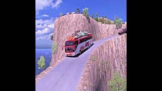 LIVE MULU GAJIAN KAGAK Escape from Dangerous Cliffside Paths Bus AdventureEuro Truck Simulator 2 [upl. by Enaira216]