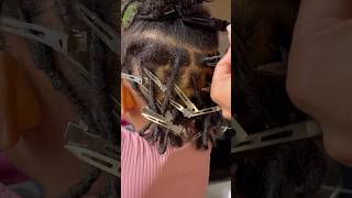 2 Months Loc Journey Retwist Transformation locs locjourney locretwist [upl. by Mercy]